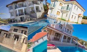 Kaş Kiralık Tatil Villaları Özellikleri